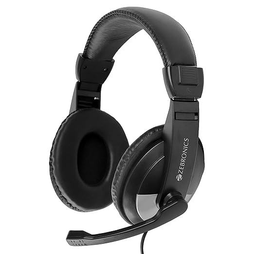 ZEBRONICS Zeb-200HM Wired on Ear Headphone