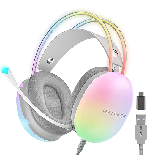 HAMMER Blaze Wired Over Ear Gaming Headphones