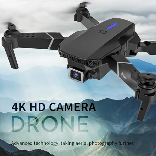 DrOnE WiTh 4K CaMeRa fOlDaBlE 1080P Hd Drone - Image 3